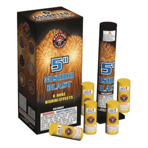 5″ Nishiki Blast Big Daddy K's Fireworks Outlet